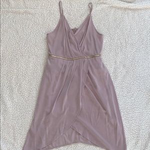 Mauve Tulip Skirt Dress